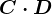 C \cdot D