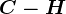 C-H