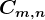 Cm,n