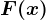 F(x)