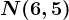 N(6,5)
