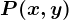 P(x,y)