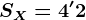 SX=4'2