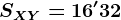 SXY=16'32