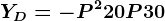 YD=-P^2+20P+30