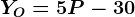 YO=5P-30