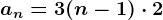 an=3+(n-1)\cdot 2