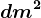 dm^2