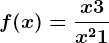 f(x)=\fracx+3x^2+1