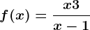f(x)=\fracx+3x-1