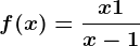 f(x)= \fracx+1x-1