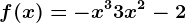 f(x)= -x^3+3x^2-2