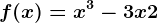 f(x)=x^3-3x+2