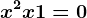 x^2 + x + 1 = 0