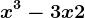 x^3 - 3x +2