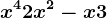 x^4+2 x^2-x+3