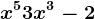 x^5+3 x^3-2