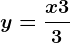 y=\dfracx+33