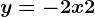 y = -2x + 2